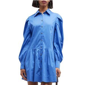 Harshman Esme Shirt Dress in Indigo